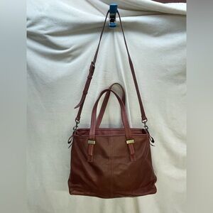 American Leather Stylish Brown Leather purse